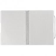 Herlitz spiralblock "to go" pp-cover a4 80 bl. transparent (11293107)