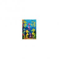 Herma sticker magic seepferdchen neon (15398)