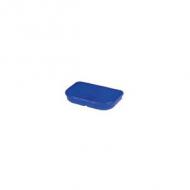 Herlitz brotdose blau 23x15.5x4cm 2tlg. push-verschluss (11415304)