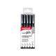 Fineliner-Set PIN ASP012, 5er Set PIN/5 PF ASP008