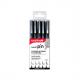 Fineliner-Set PIN ASP012, 5er Set PIN/5 ASP009