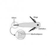 Schwaiger lsa anschlußtechnik anlegewerkzeug grau (lsa300531)