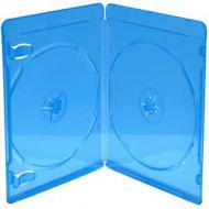 Mediarange bd-leerhülle für 2 discs 7mm blau (box39-2-50)
