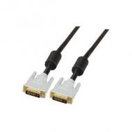 Efb dvi-i dual link + analog,2x dvi-l 24+5,st.-st., 5.0m,sw (k5435.5v1)