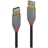 Lindy usb 3.0 kabel typ a / a anthra line m / m 1m (36751)