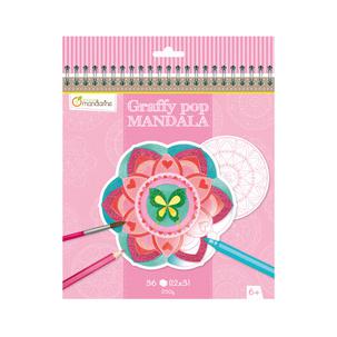 Malbuch Graffy Pop Mandala "Girl" GY027O
