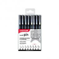 Fineliner-Set PIN ASP010, 8er Set