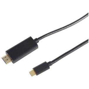 Symbolbild: 3.1 USB-C - HDMI-A Adapterkabel BS10-56185
