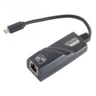 USB Adapter, USB 3.1 C-Stecker - RJ45 Ethernet Kupplung
