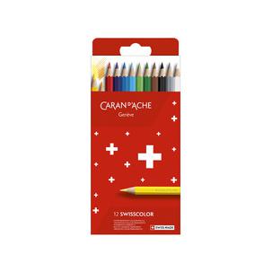 Buntstifte Swisscolor, 12er Kartonetui 1284.812