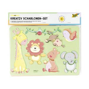 Kreativ-Schablonen ZOO 40611