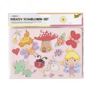 Kreativ-Schablonen PRINCESS