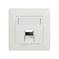 Unterputzdose für Keystone Modul, reinweiß (RAL9010)