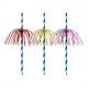 Papier-Trinkhalme "Fireworks", Verpackung 87783