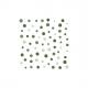 Motivservietten "Colorful Dots", grün 88346