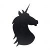 Kreidetafel SILHOUETTE "UNICORN", schwarz