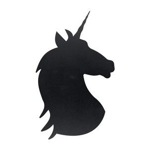 Kreidetafel SILHOUETTE "UNICORN", schwarz FB-UNICORN