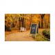 Kundenstopper NATURE, grau SBD-N-85