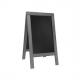 Kundenstopper NATURE, grau SBD-N-85