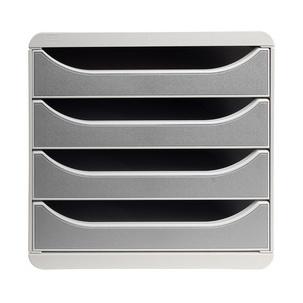 Schubladenbox BIG BOX, lichtgrau / steingrau 310041D