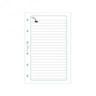EXACOMPTA Recharge pour Exatime 17, recettes-dépenses ------------------ pour le marché: F ----------------------47 feuillets, papier blanc, perforation 6 trous, dimensions: (L)105 x (H)172 mm en paquet de 5 pices (18214E), Verpackungseinheit:     5 Stück