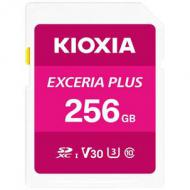 Kioxia sd card  256gb exceria plus serie retail (lnpl1m256gg4)