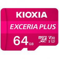 Kioxia sd microsd card   64gb exceria plus serie retail (lmpl1m064gg2)