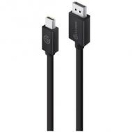 Alogic mini displayport -> displayport kabel m / m 1m  schwarz (elmdpdp-01)