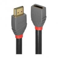 Lindy hdmi 2.0 verlängerungskabel 0.5m, anthra line (36475)