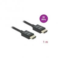 Delock koaxiales high speed hdmi kabel 48 gbps 8k 60hz 1,0m (85384)