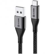 Alogic usb 2.0 datenkabel typ c -a m / m 3a 480 mbps 1,5m,  gr (ulca21.5-sgr)