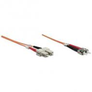 Intellinet lwl anschlusskabel st / sc 5m  multimode om2 orange (470131)