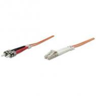 Intellinet lwl anschlusskabel lc / st 20m multimode om2 orange (472692)