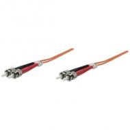 Intellinet lwl anschlusskabel st / st 5m  multimode om1 orange (510325)