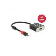 Delock aktiver usb type-c zu hdmi adapter 4k 60 hz (hdr) (65400)