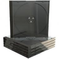 Mediarange cd-leerhülle für 1 dics 10.4mm schwarzes tray (box22)