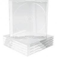 Mediarange cd-leerhülle für 1 dics 10.4mm transparentes tray (box24)
