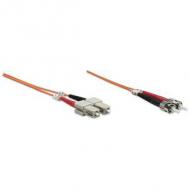 Intellinet lwl anschlusskabel st / sc 1m  multimode om1 orange (515788)