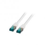 Efb rj45 patchkabel s / ftp, cat.6a, lszh, 0.5m, weiß (mk6001.0,5w)