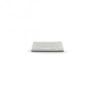 Mediarange tastatur usb 2.0 kompakt flach 78 tasten weiß (mros113)