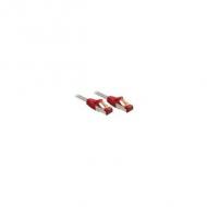 Lindy patchkabel cat6 crossover s / ftp grau / rot 20m (47844)