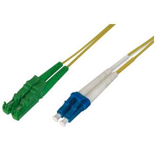 LWL Patchkabel, Duplex E2000 - LC Duplex, OS2 AL-9E2000LC-02I