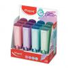 Textmarker FLUOPEPS Glitter Pastel, 12er Display