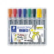 Flipchart-Marker Lumocolor 356 + 356 B, 8er Etui