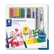 Aquarell-Set Floral Watercolour Set, in Verpackung