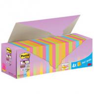 Haftnotizen Super Sticky Z-Notes - Vorteilspack 20+4, farbig sortiert