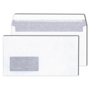 Briefumschlag 125 x 235 mm, mit Fenster 30022361