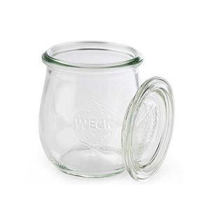 Weck-Glas mit Deckel, Tulpen-Form 82354