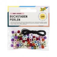 Buchstaben-Perlen, farbig sortiert