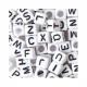 Buchstaben-Perlen, farbig sortiert 33903
